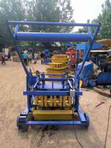 Di động QM4-45 di động Khối Máy DIESEL khối bê tông Máy lát sân cỏ máy gạch làm việc ở Châu Phi - Product Image 3