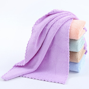 Serviette de bain pour enfants Jiemeirui 30x60cm en microfibre corail, douce et absorbante, pour enfants - Product Image 4