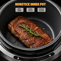 Nouvelle autocuiseur électrique intelligent multifonctionnel pour la cuisson lente du riz, des soupes et des ragoûts – Appareil électroménager