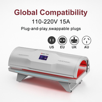 Lit de physiothérapie professionnel PDT à lumière rouge 660nm, dispositif de réadaptation de qualité médicale, sauna bien-être, lit de thérapie à lumière rouge LED
