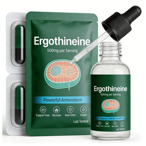 Cápsulas de Ergotioneína Orgánica, Antioxidante Natural, Mezclas Personalizadas, Servicio de Marca Privada OEM ODM, Certificación HACCP ISO GMP NSF - Product Image 2