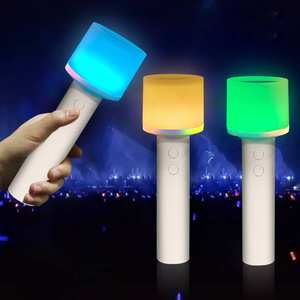 Oem Odm Officiële Tweemaal Gloeiende Led Light Sticks Nieuw Ontwerp Custom Mew Mal Promotie Juichende Stokken Voor K-Pop Fans Concert - Product Image 6