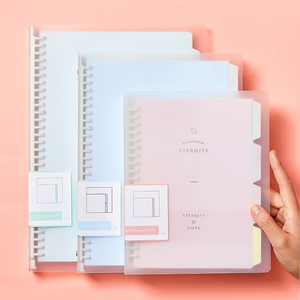 Vente en gros de cahiers à feuilles mobiles <span class=keywords><strong>A4</strong></span> A5 B5 pour l'école pour étudiants avec logo personnalisé - Product Image 3