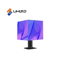 Schermo LED a cubo a colori impermeabile con grado di protezione IP66, HDR10+, frequenza di aggiornamento 3840Hz, garanzia di 5 anni per pubblicità esterna