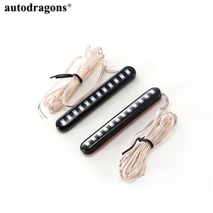 Luz LED de Señal de Giro Secuencial Dinámica Intermitente de Flujo Continuo de 6V con 12 Chips ADT para Motocicleta - Product Image 1
