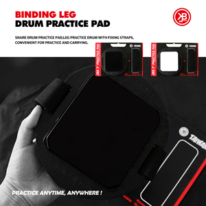 JBK 10 Inch <strong>Practice</strong> Percussion Silicone Rubber Snare <strong>Pad</strong> Drumming Drum <strong>Practice</strong> <strong>Pad</strong> Kit - Product Image 3