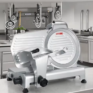 Trancheuse <span class=keywords><strong>à</strong></span> <span class=keywords><strong>viande</strong></span> commerciale pour usine de transformation des légumes, capacité de 100 kg/h, équipement de transformation alimentaire - Product Image 4