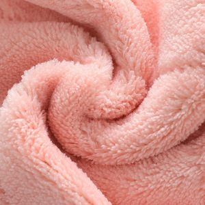 Double Sided Coral Fleece Dishcloth Microfiber Rectangle Kitchen Cleaning Cloth For Pots And Pans Random Color - Product Image 2