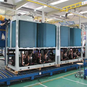 Low Electric Consumption Commercial Air cooled Chiller Industrial Low Temperature Inverter Water Chiller