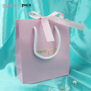 Custom Fashion Your Own <strong>Logo</strong> <strong>Print</strong> Cosmetics Jewelry Packaging <strong>Bag</strong> Luxury Kraft Gift Shopping <strong>Paper</strong> <strong>Bags</strong> <strong>With</strong> Handles - Product Image 5
