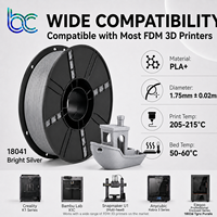 Filamento PLA+ Becreative, Más de 60 Colores Disponibles, Material de Impresión 3D de Alta Calidad, 1.75mm de Diámetro, 1kg, Alta Resistencia