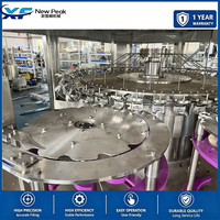 Nouvelle usine de remplissage automatique complète pour jus de fruits, thé et boissons, machine de remplissage à chaud de haute précision