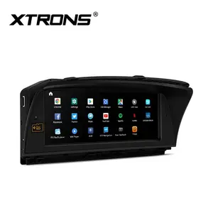 XTRONS 8.8 Inci 64GB 4GB Layar Sentuh Android 12.0 Sistem Musik Mobil Radio Para Otomatis untuk 7 Seri E65/E66(2001-2008) Sistem Kingston