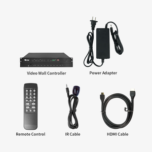 2X2 2X3 Video Wall <strong>Controller</strong> 9 <strong>HDMI</strong> Outputs Hot-Swap Power-Off Memory High-Performance 4K60 Video Wall <strong>Controller</strong> - Product Image 3
