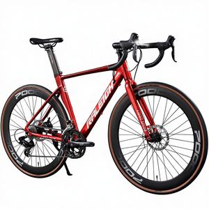 <span class=keywords><strong>Vélo</strong></span> de route 700C en alliage d'aluminium, cadre rigide, double frein à disque, 18 vitesses, fourche à suspension, capacité de charge de 160 kg, pédales à rouleaux, pour hommes adultes - Product Image 6