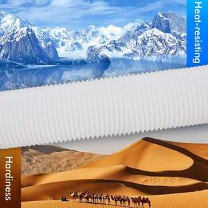 Zerone 15CM <span class=keywords><strong>Raccord</strong></span> de tuyau d'évacuation <span class=keywords><strong>pour</strong></span> <span class=keywords><strong>climatiseur</strong></span> portable à usage domestique, adaptateur avec anneau de fixation - Product Image 5