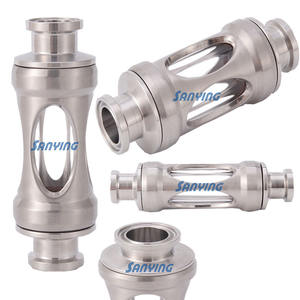 आयताकार/अंडाकार दृष्टि ग्लास खिड़की ओब्रेंड वेल्डिंग पैड गेज दृष्टि ग्लास संकेतक - Product Image 1