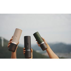 <span class=keywords><strong>Machine</strong></span> à café expresso PCM03 alimentée par USB, boîtier en aluminium, capsule intelligente noire pour l'extérieur, OEM 90W pour voiture, camping-car, hôtel - Product Image 4