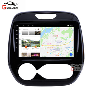 Gerllish màn hình cảm ứng Android Car DVD Player cho Renault captur Clio 2011 2018 GPS navigation với đài phát thanh Wifi - Product Image 1