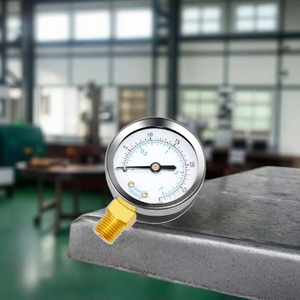 เกจวัดแรงดันลมแบบใหม่ 0 ถึง 30 PSI เกลียว NPT ตัวผู้ขนาด 1/4 นิ้ว สำหรับเครื่องจักรและอุตสาหกรรมค้าปลีก พร้อมการรับประกัน 1 ปี โดย QPC - Product Image 4