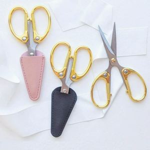 Étui en cuir PU très vendu, durable, concis, étanche, pour ciseaux, produit promotionnel - Product Image 2