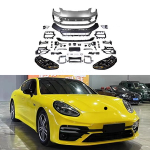 ชุดแต่งกันชนหน้าสไตล์ 971 Turbo S สำหรับ <span class=keywords><strong>Panamera</strong></span> 970 ปี 2009-2016 พร้อมไฟหน้า LED <span class=keywords><strong>4</strong></span> จุด - Product Image 1