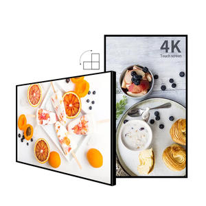 Equipo <span class=keywords><strong>de</strong></span> publicidad móvil <span class=keywords><strong>de</strong></span> borde estrecho, letreros <span class=keywords><strong>de</strong></span> Iglesia digitales, soporte <span class=keywords><strong>de</strong></span> menú, empresas <span class=keywords><strong>de</strong></span> señalización digital - Product Image 2