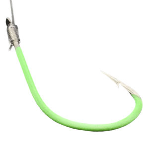 15-30 pièces/sac 12 #-28 # phosphorescent <span class=keywords><strong>fer</strong></span> aider jigbait crochet bateau pêche barbe nuit crochet - Product Image 2