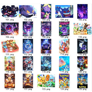 Tarjetas de Escultura de Papel 3D de Pokémon MS <span class=keywords><strong>Oula</strong></span>, Mega Evolución, Acrílico Engrosado, Caja Sorpresa Individualmente Empaquetada, Tarjeta de Arte - Product Image 6