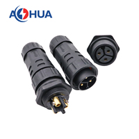 Haute qualité 3Pin vis cosse assemblage câble connecteur 25A alimentation prise ca mâle femelle Inlink amarrage étanche IP68 adaptateur de câblage