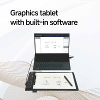 Vorlesungs-Pad für Online-Unterricht - ZOOM Bildschirmfreigabe Echtzeit-Handschrift HD-Videoaufnahme Loseblatt-System USB-C Plug-and-Play 15-Zoll