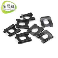 DSH QC889 U-shaped Shaft Retaining Ring & Clip Anti-loosening 65MN Strength Grade Plain/Black Finish Sizes M5-M16A