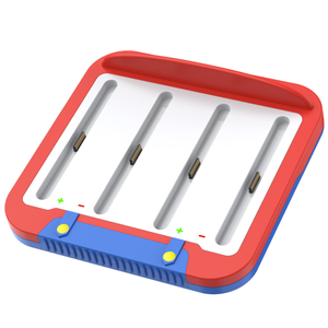 4-in-1 grazioso Dock di ricarica veloce per Nintendo <span class=keywords><strong>Switch</strong></span> 2 <span class=keywords><strong>Mario</strong></span> modello di supporto di ricarica con interruttore indicatore a LED 2 Controller caricabatterie - Product Image 3