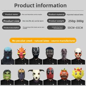 BAIGE Movie Series II <span class=keywords><strong>Marvel</strong></span> Latex Headgear Funny Masquerade Mask para Halloween Party Performance Props - Product Image 3