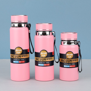 Tea Separation 316 Stainless Steel Insulated Cup Outdoor Portable Sports Water Bottle Double Layer Vacuum Intelligent Strap Pot - Product Image 4