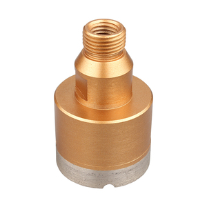 Chất Lượng Cao Khí 1/2 Bỉ Cơ Thể Đồng Thau Cho Dekton <span class=keywords><strong>Glass</strong></span> Sharp Threaded Kim Cương Dekton <span class=keywords><strong>Glass</strong></span> <span class=keywords><strong>Core</strong></span> Bits Brass Cơ Thể - Product Image 1