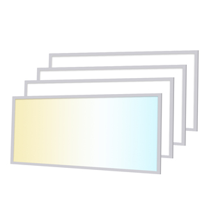 100-277vac lõm bề mặt gắn kết dẫn phẳng 1x4 2x2 2x4 ft thả trần văn phòng cạnh-ánh sáng bảng điều khiển ánh sáng - Product Image 1