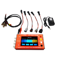 Simulador multifuncional LCR Puente Digital solenoide de combustible diésel inyectores piezoeléctricos Válvula de bomba LCR02 probador
