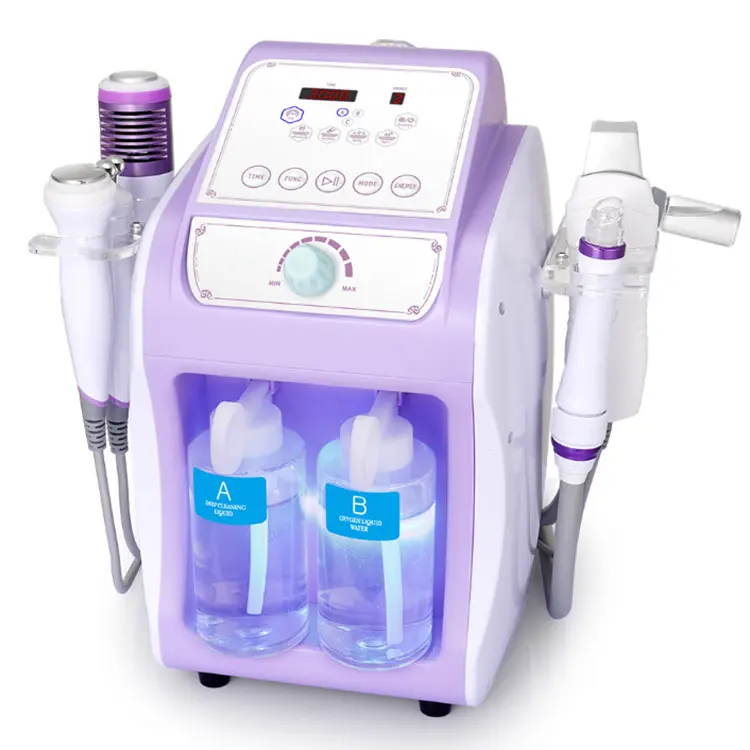 Máquina Hydra-Dermabrasion Cuidados Com A Pele Multifuncional Microlayer Limpeza Pele Hidratante Seis Em Um Facial