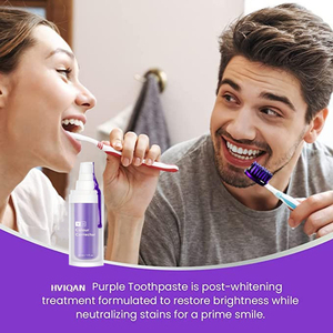 Nuevo Sérum Blanqueador Dental Smile 3 de 30 ml, Color Morado, Fórmula para Eliminar Manchas, Menta Fresca, para Marca Privada - Product Image 6