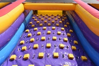 Toboggan et obstacle gonflables de parcours d'obstacles gonflables commerciaux pour enfants et adultes pour enfants