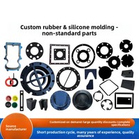 Moule en silicone pour le traitement du caoutchouc sur mesure, ouverture de moule sur mesure, joints d'étanchéité, pièces en caoutchouc de formes spéciales, tampons anti-vibrations