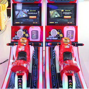 เครื่องเล่นเกมแข่งรถหยอดเหรียญเชิงพาณิชย์สำหรับเด็ก  คอนโซลเกมสำหรับเด็กเล่นในร่ม - Product Image 5