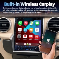 Radio Mobil Tesla Style Screen Android 13 untuk Land Rover Discovery 4 LR4 2009-2016, GPS Navigasi, Stereo Mobil, Pemutar DVD, Carplay