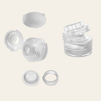 Vente en gros de liquide de luxe en plastique, bouteille à presser bec de poussée Sport bouteille d'eau bouchons Flip Top bouteille 28mm bouchons en plastique