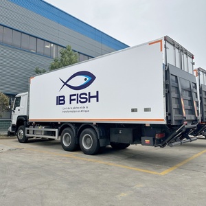 รถบรรทุกห้องเย็นดีเซล Sinotruk Howo 20 ตัน 6x4 สภาพใหม่ สำหรับขนส่งเนื้อสัตว์และปลาแช่แข็ง - Product Image 5