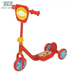 Оптовая продажа, детский трехколесный мини-скутер с тремя педалями, 145 мм, колесо из ПВХ для мальчиков и девочек, игрушки для улицы