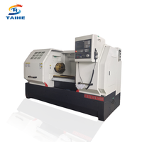 Tour de haute précision Petites machines-outils CNC en métal CK6140 Tour CNC horizontal pour tourner le métal