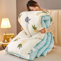 Four Seasons Wholesale Quilting Couette personnalisée Insert Warm Winter Quilt Literie Ensembles de couettes