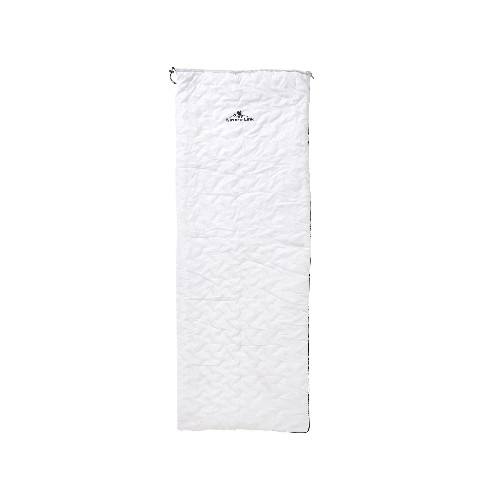 Yetişkinler için pamuk doldurma ile OEM özel kış sıcaklık Polyester kumaş çift Ultralight aşağı uyku tulumu